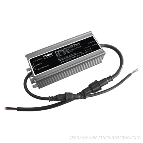 Waterproof Constant Voltage LED Driver 60W 12V 24V with TUV Certificate
